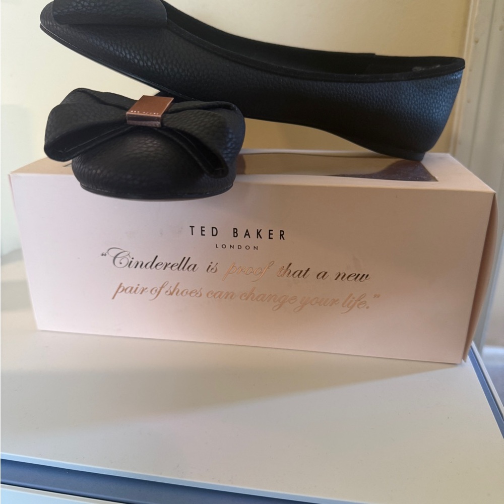 Ted Baker Imme 4 black ballet flats